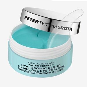 NWT Peter Thomas Roth WATER DRENCH HYALURONIC CLOUD HYDRA-GEL EYE PATCHES- 30/60